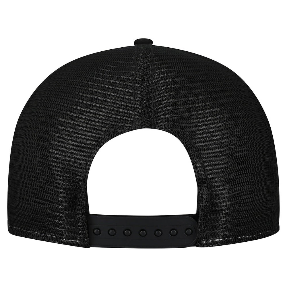 New Orleans Saints New Era Cutout A-Frame 9FIFTY Snapback Hat - Cream/Black Hats
