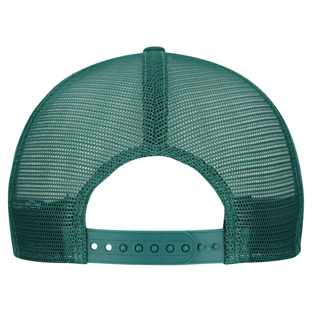 New York Jets New Era Cutout A-Frame 9FIFTY Snapback Hat - Cream/Green Hats