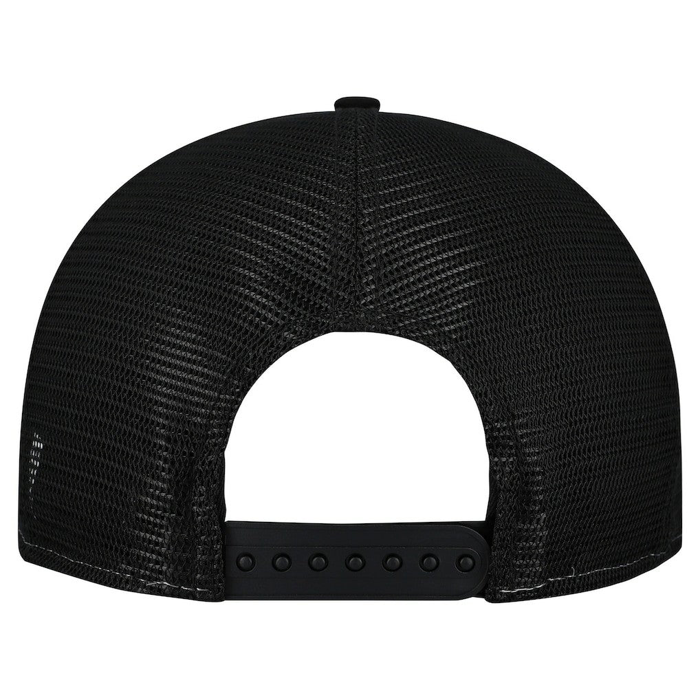 Pittsburgh Steelers New Era Cutout A-Frame 9FIFTY Snapback Hat - Cream/Black Hats