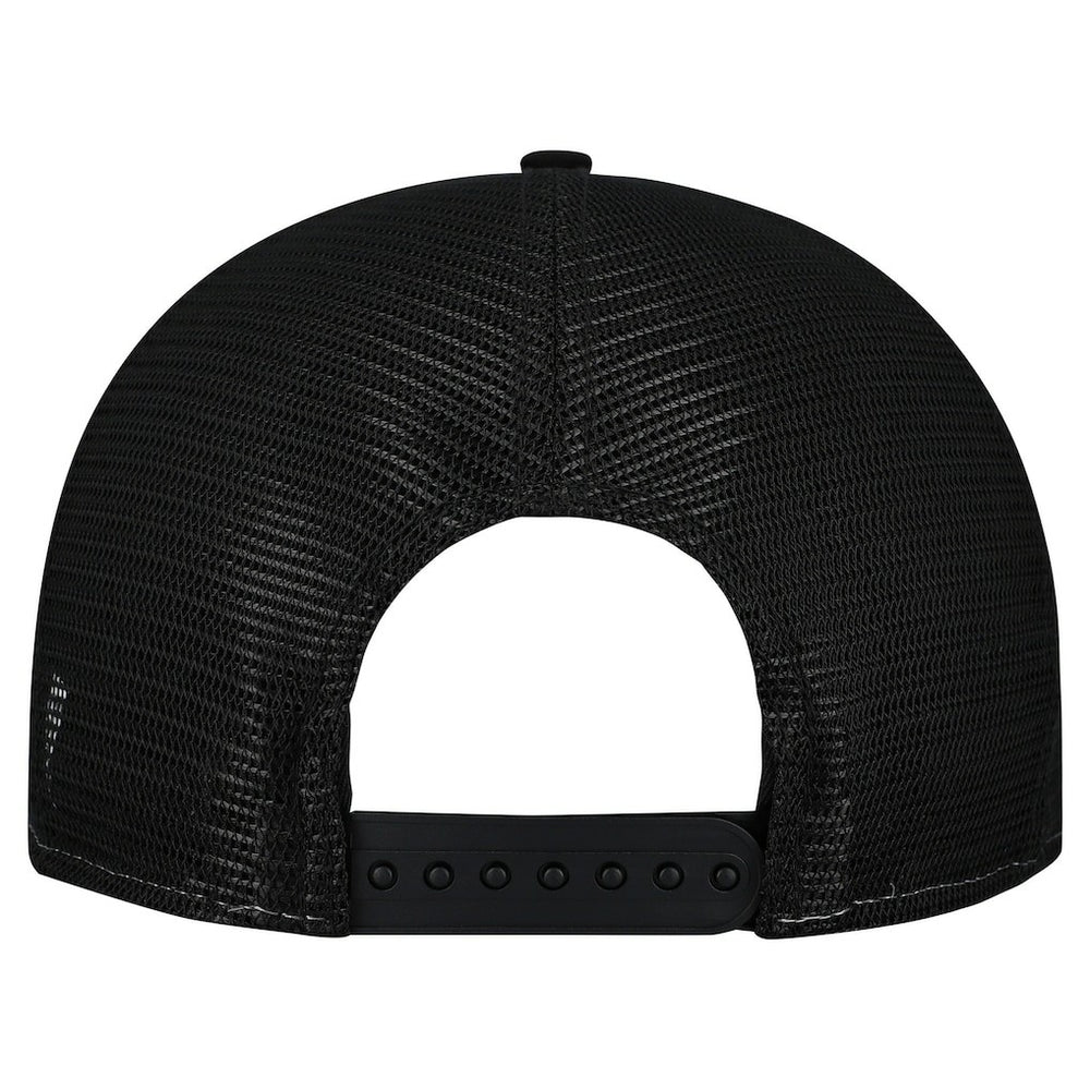 Pittsburgh Steelers New Era Cutout A-Frame 9FIFTY Snapback Hat - Cream/Black Hats
