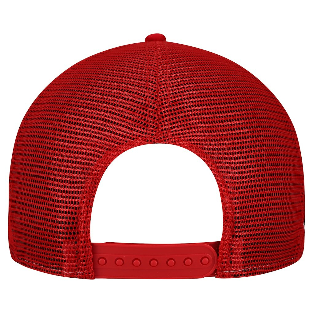 San Francisco 49ers New Era Cutout A-Frame 9FIFTY Snapback Hat - Cream/Scarlet Hats