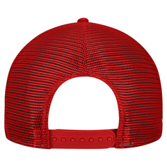 San Francisco 49ers New Era Cutout A-Frame 9FIFTY Snapback Hat - Cream/Scarlet Hats