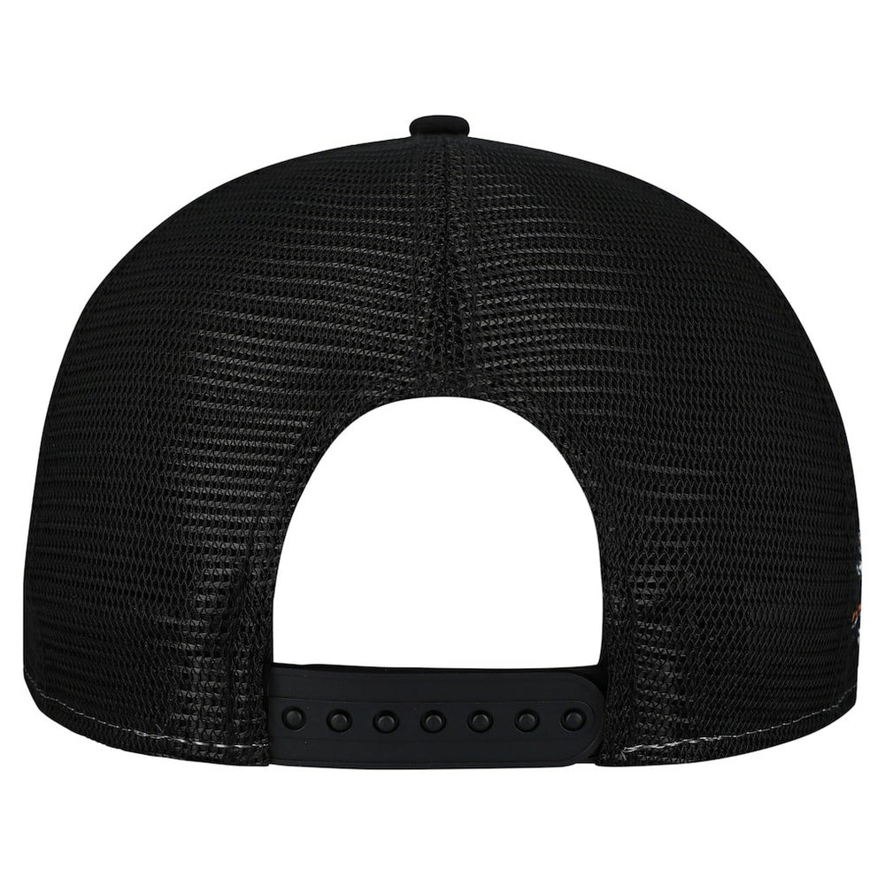 Cincinnati Bengals New Era Throwback Cutout A-Frame 9FIFTY Snapback Hat - Cream/Black Hats