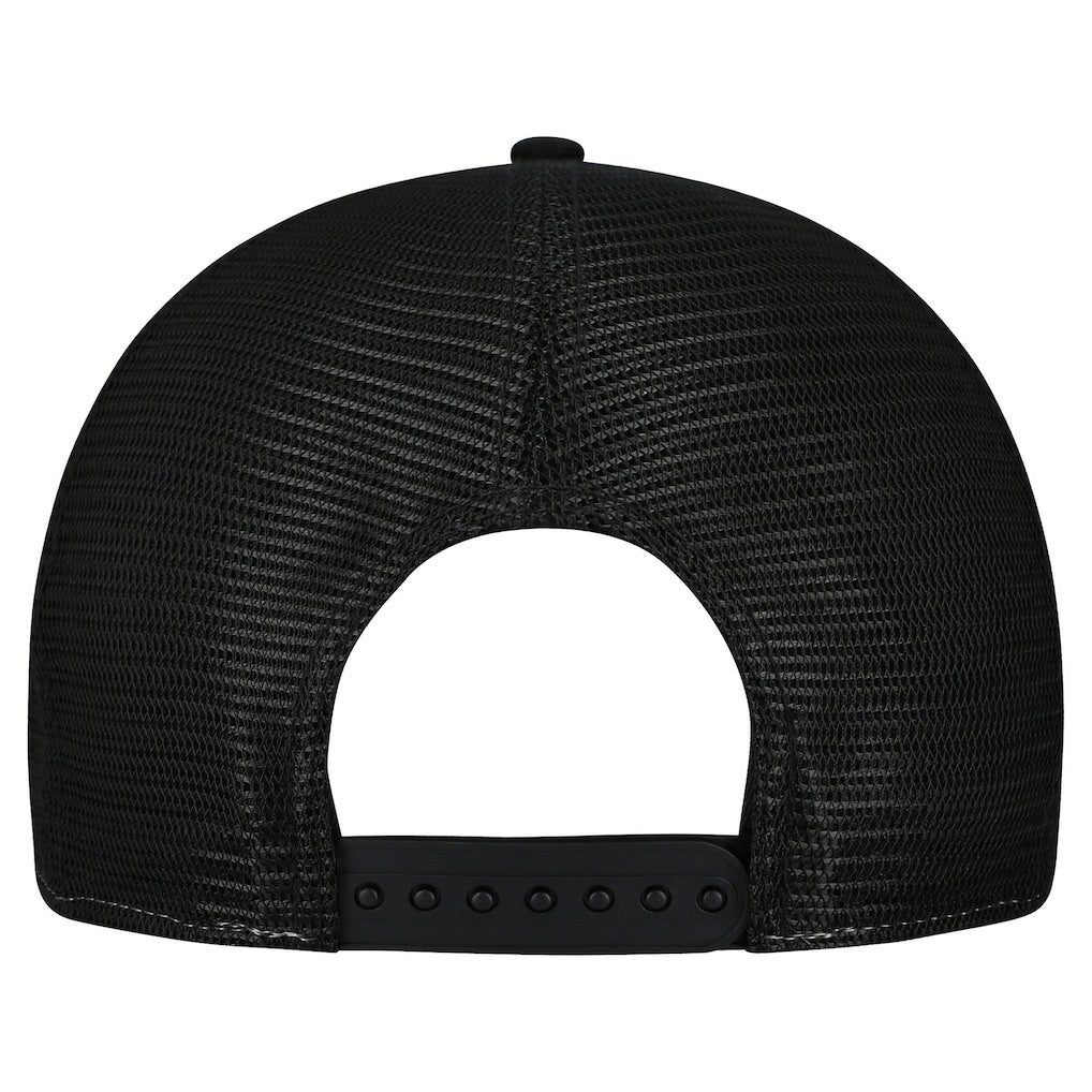 Atlanta Falcons New Era Cutout A-Frame 9FIFTY Snapback Hat - Cream/Black Hats