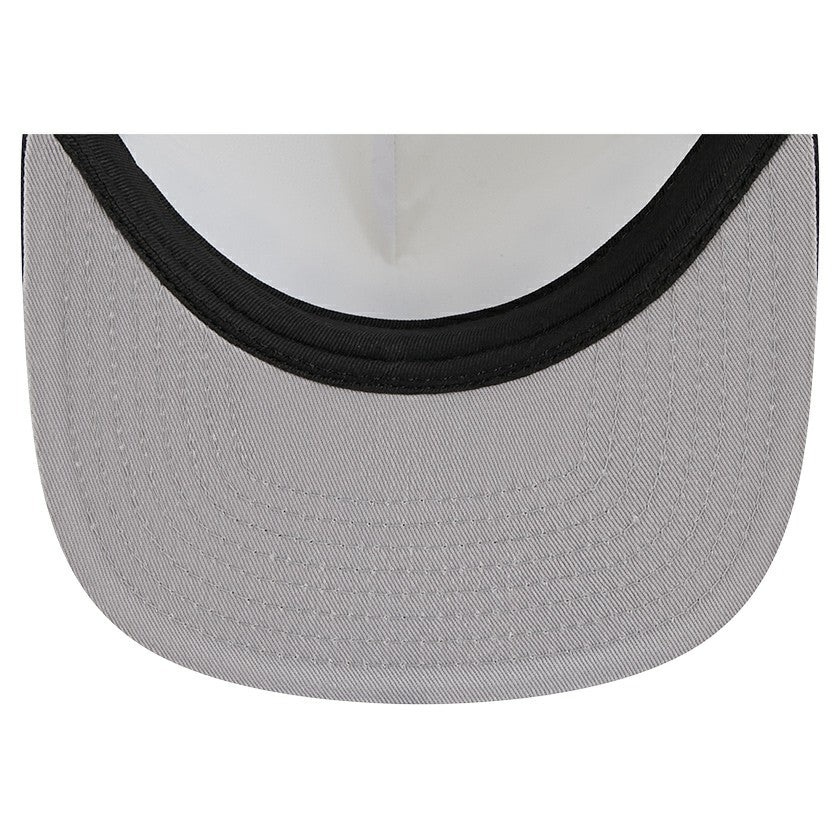 Houston Texans New Era Cutout A-Frame 9FIFTY Snapback Hat - Cream/Navy Hats
