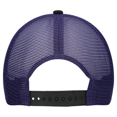 Baltimore Ravens New Era Youth Streak 9FORTY A-Frame Adjustable Hat - White/Black Hats