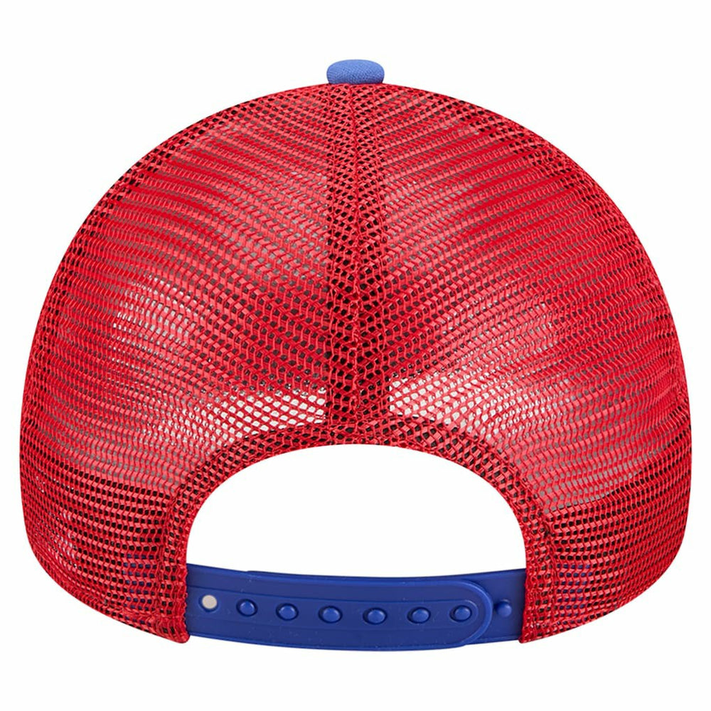 Buffalo Bills New Era Youth Streak 9FORTY A-Frame Adjustable Hat - White/Royal Hats