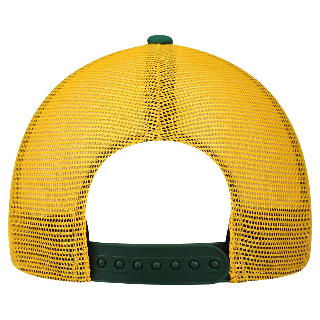 Green Bay Packers New Era Youth Streak 9FORTY A-Frame Adjustable Hat - White/Green Hats