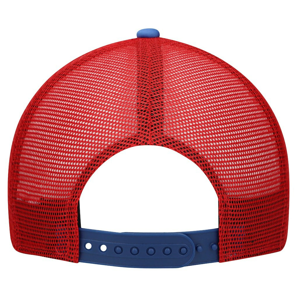 New York Giants New Era Youth Streak 9FORTY A-Frame Adjustable Hat - White/Royal Hats
