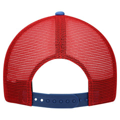 New York Giants New Era Youth Streak 9FORTY A-Frame Adjustable Hat - White/Royal Hats