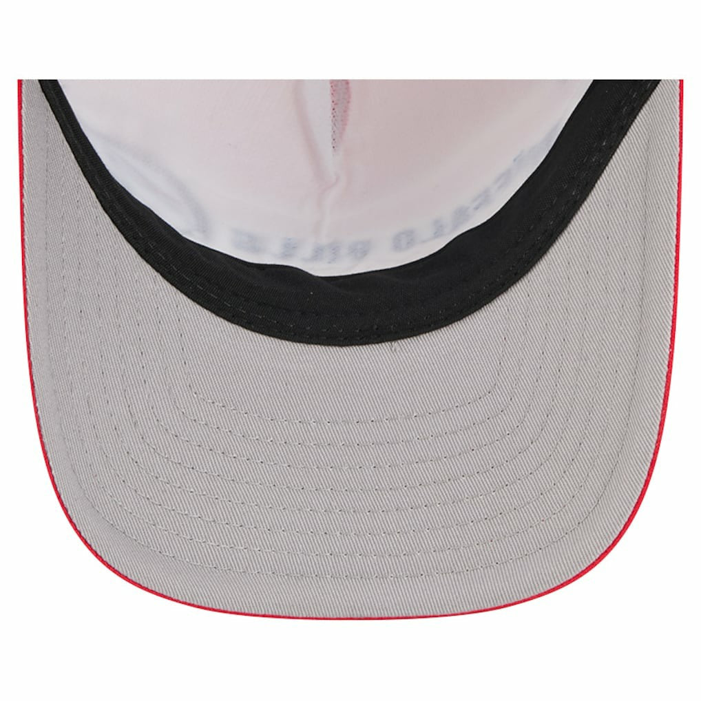 Buffalo Bills New Era Linear A-Frame 9FORTY Adjustable Hat - Red Hats