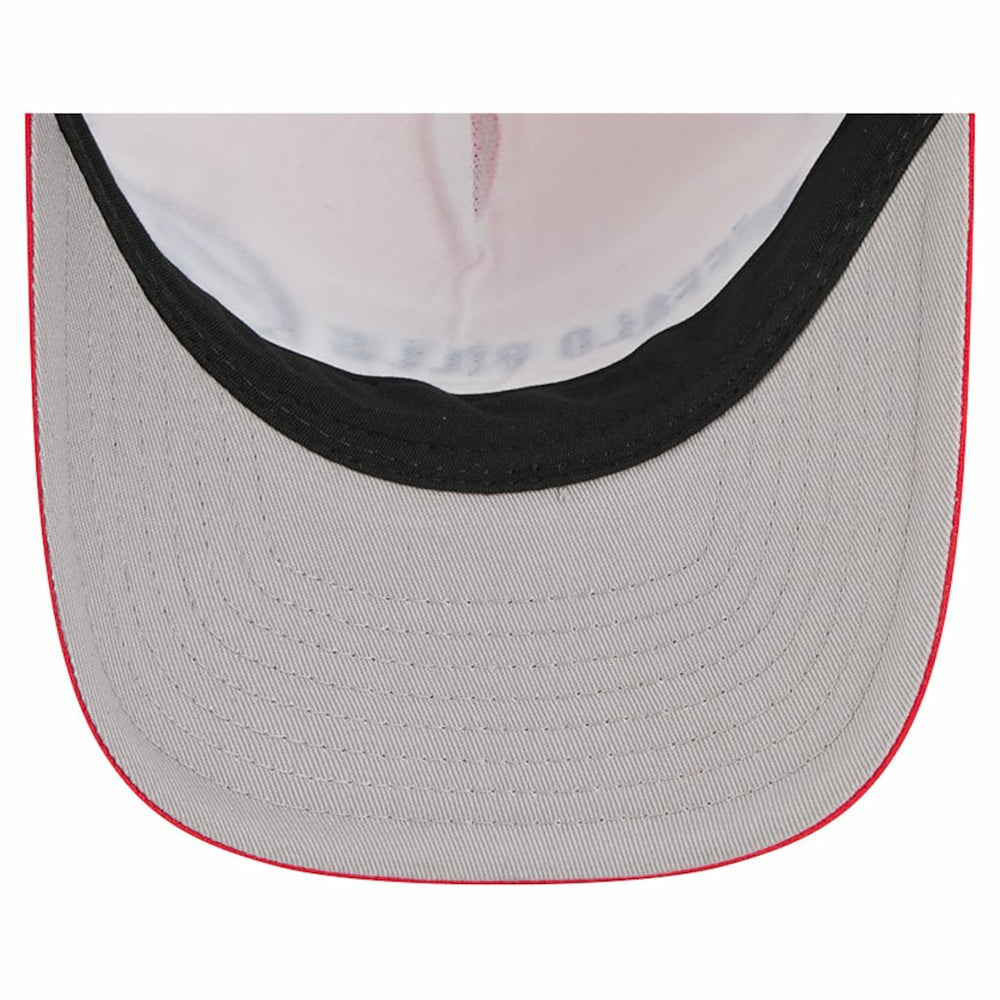 Buffalo Bills New Era Linear A-Frame 9FORTY Adjustable Hat - Red Hats