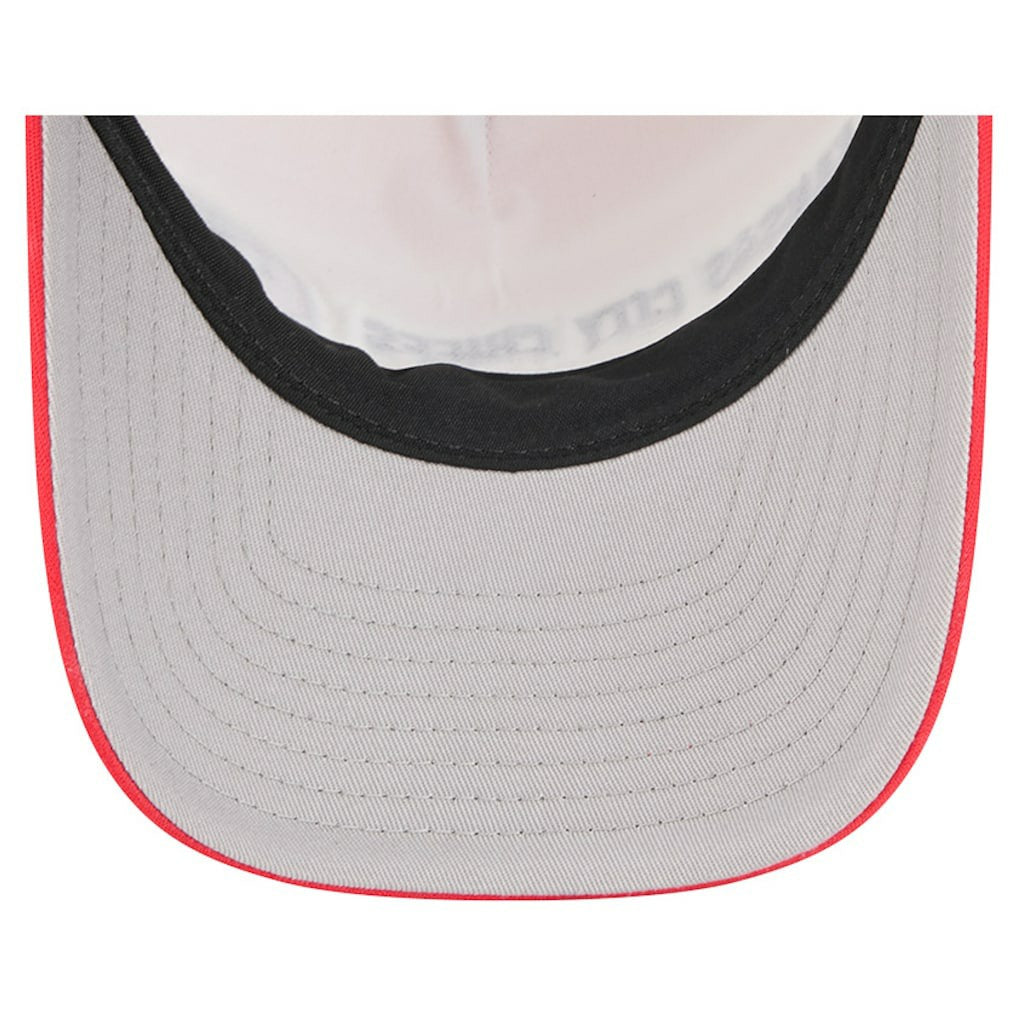 Kansas City Chiefs New Era Linear A-Frame 9FORTY Adjustable Hat - Red Hats