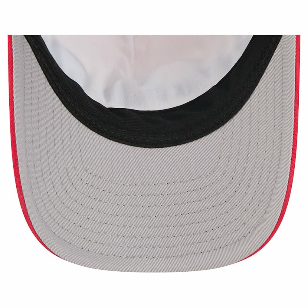 New York Giants New Era Linear A-Frame 9FORTY Adjustable Hat - Red Hats