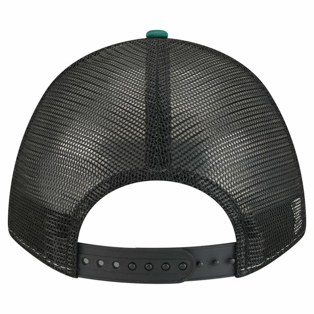 Philadelphia Eagles New Era Linear A-Frame 9FORTY Adjustable Hat - Green Hats