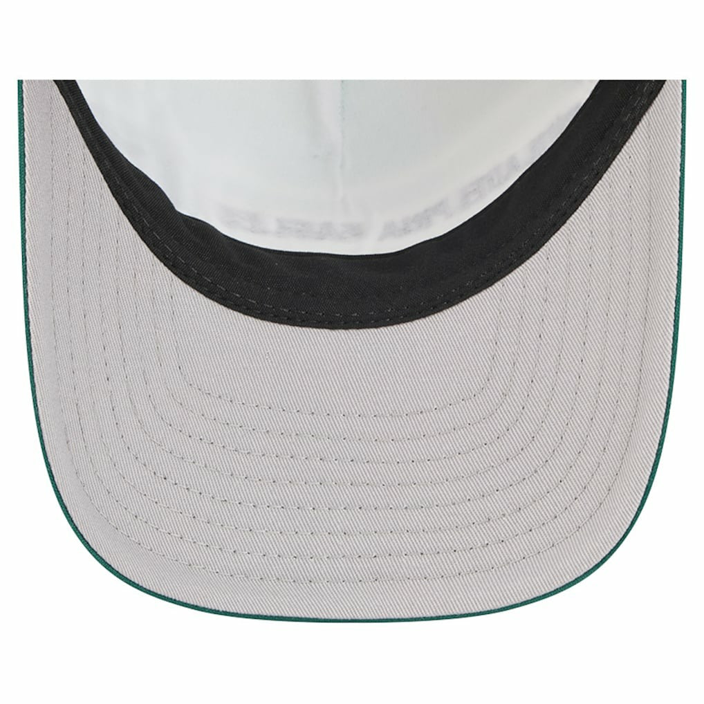 Philadelphia Eagles New Era Linear A-Frame 9FORTY Adjustable Hat - Green Hats