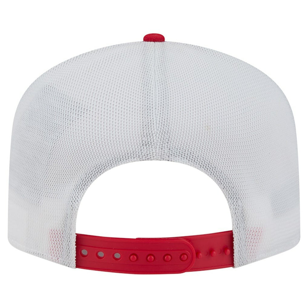 Kansas City Chiefs New Era Patch 19TWENTY Adjustable Hat - Red/White Hats