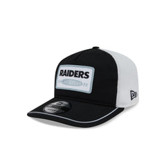 Las Vegas Raiders New Era Patch 19TWENTY Adjustable Hat - Black/White Hats