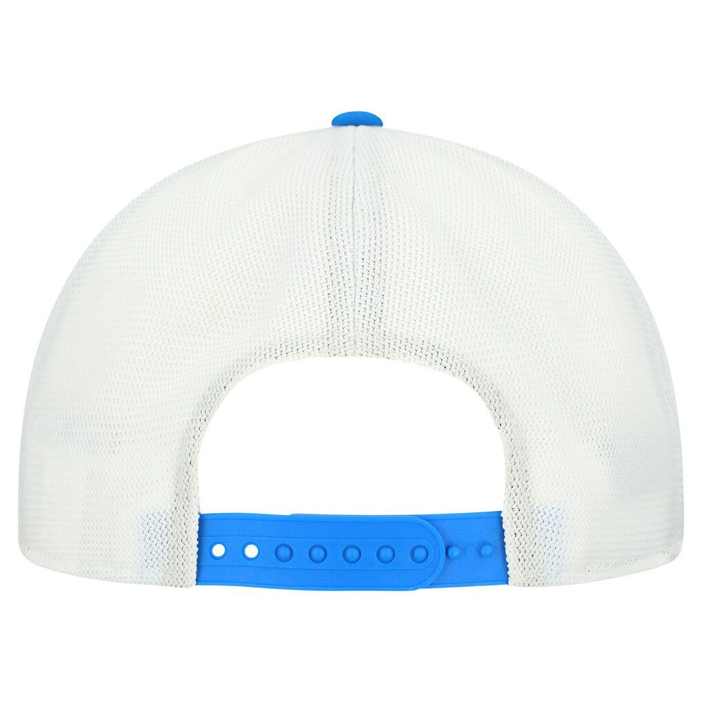 Los Angeles Chargers New Era Patch 19TWENTY Adjustable Hat - Powder Blue/White Hats