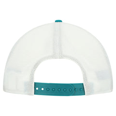 Miami Dolphins New Era Patch 19TWENTY Adjustable Hat - Aqua/White Hats