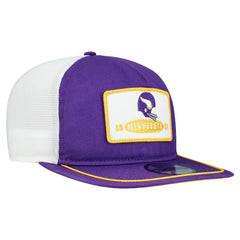 Minnesota Vikings New Era Patch 19TWENTY Adjustable Hat - Purple/White Hats