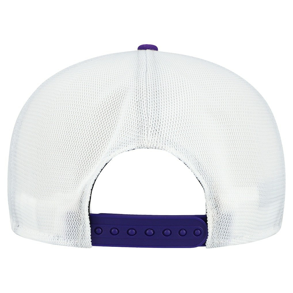 Minnesota Vikings New Era Patch 19TWENTY Adjustable Hat - Purple/White Hats