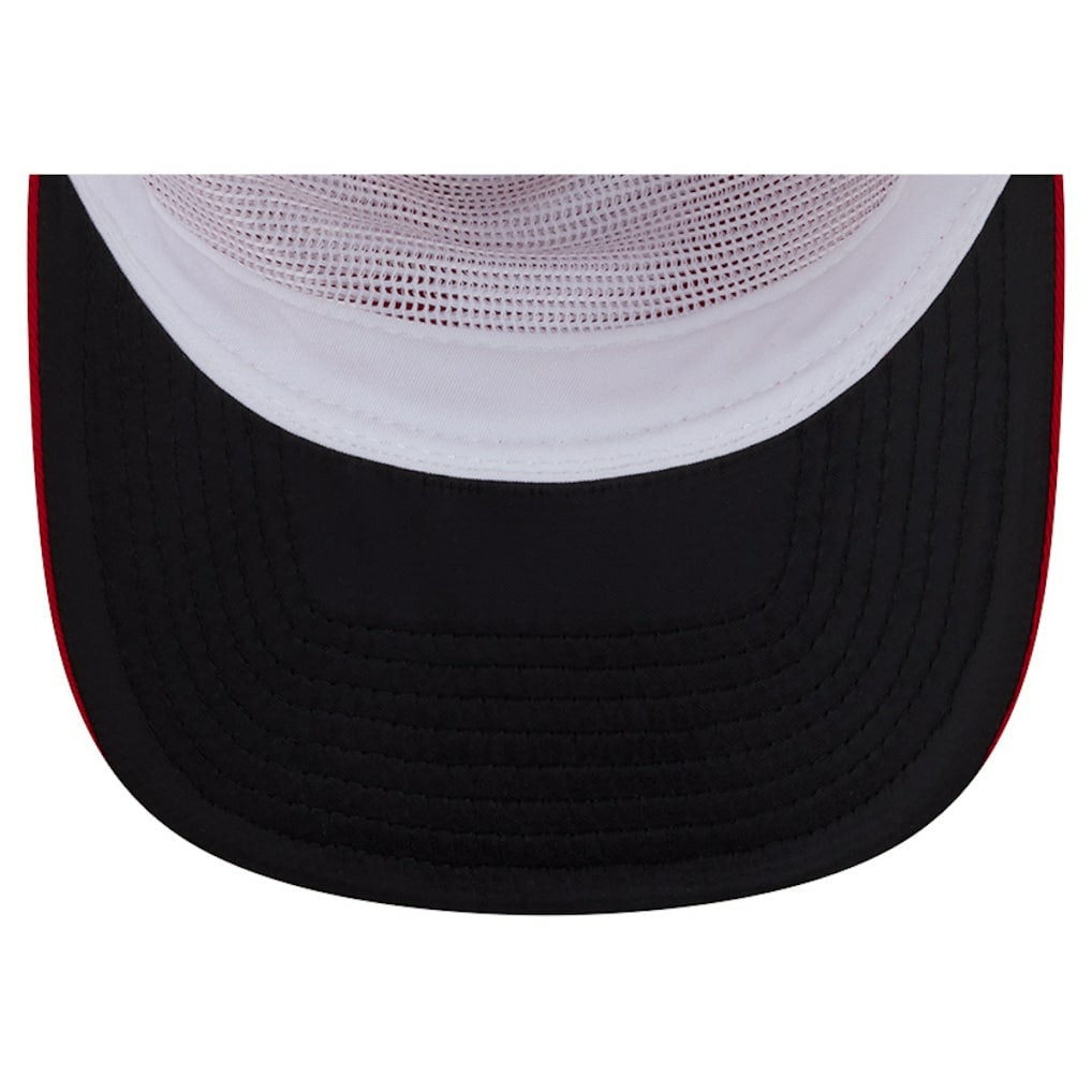 San Francisco 49ers New Era Patch 19TWENTY Adjustable Hat - Scarlet/White Hats