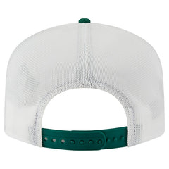 New York Jets New Era Patch 19TWENTY Adjustable Hat - Green/White Hats
