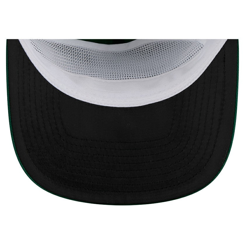 New York Jets New Era Patch 19TWENTY Adjustable Hat - Green/White Hats