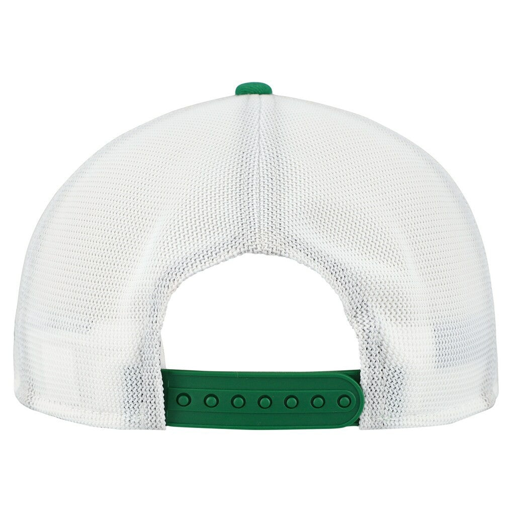 Philadelphia Eagles New Era Patch 19TWENTY Adjustable Hat - Kelly Green/White Hats
