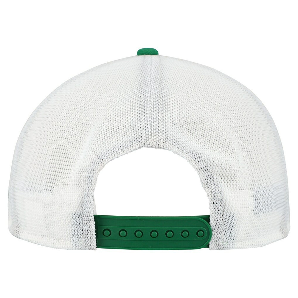 Philadelphia Eagles New Era Patch 19TWENTY Adjustable Hat - Kelly Green/White Hats