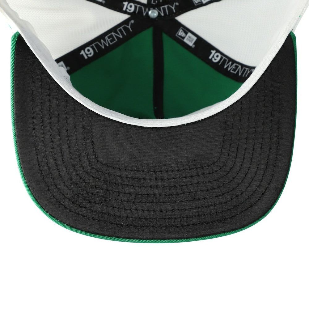 Philadelphia Eagles New Era Patch 19TWENTY Adjustable Hat - Kelly Green/White Hats