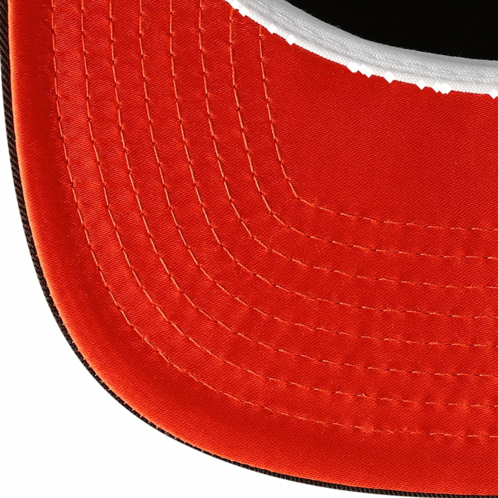 Cleveland Browns New Era Patch 19TWENTY Adjustable Hat - Brown/White Hats