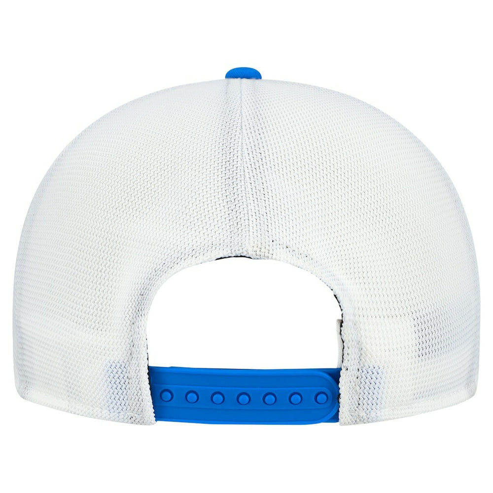 Detroit Lions New Era Patch 19TWENTY Adjustable Hat - Blue/White Hats