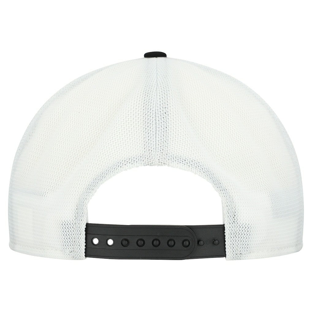 Atlanta Falcons New Era Patch 19TWENTY Adjustable Hat - Black/White Hats