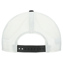 Atlanta Falcons New Era Patch 19TWENTY Adjustable Hat - Black/White Hats