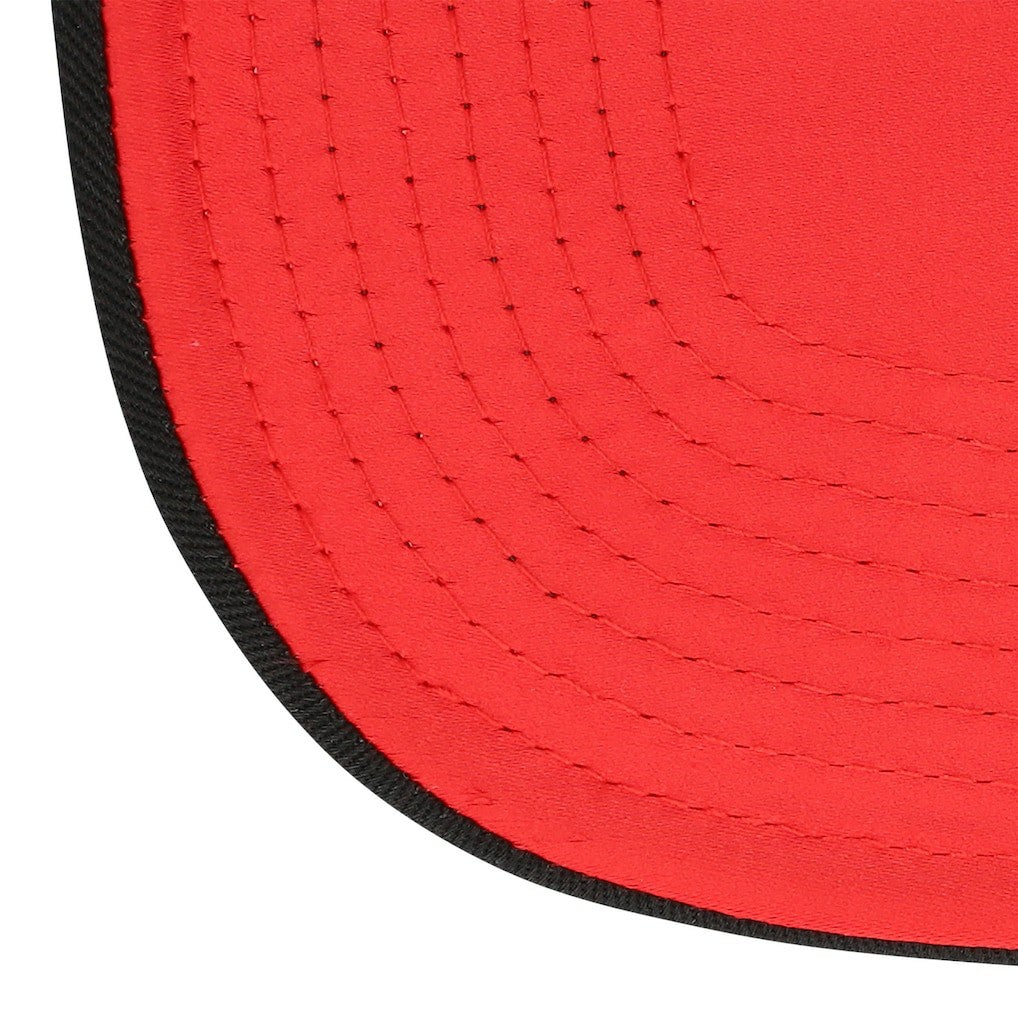 Atlanta Falcons New Era Patch 19TWENTY Adjustable Hat - Black/White Hats