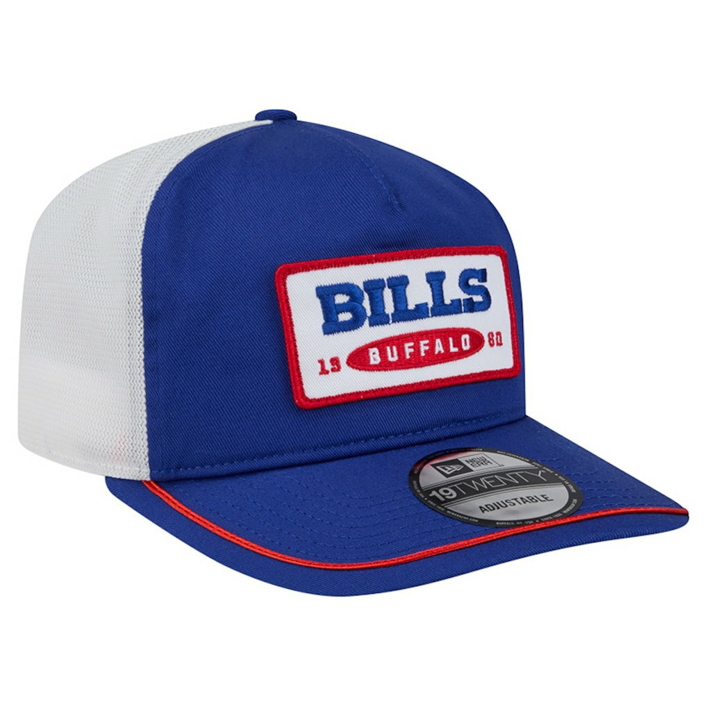 Buffalo Bills New Era Patch 19TWENTY Adjustable Hat - Royal/White Hats