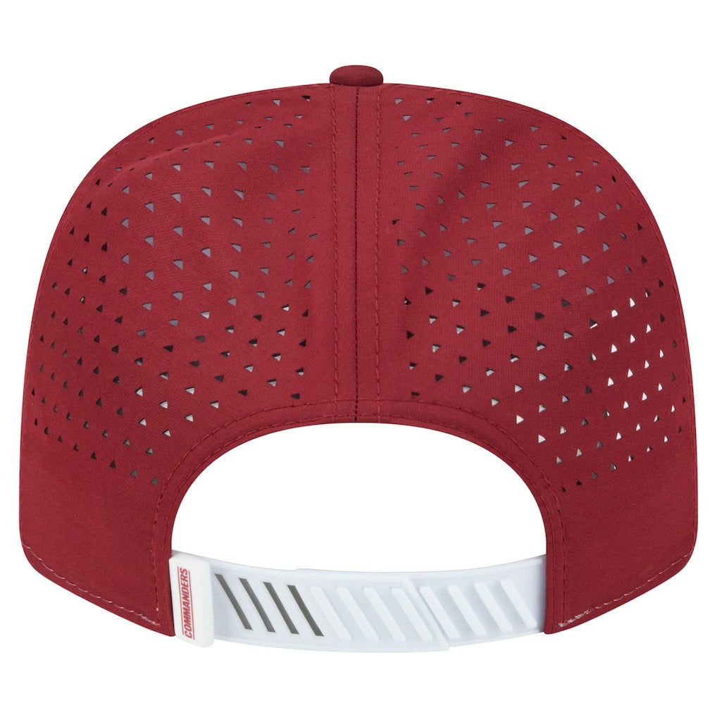 Washington Commanders New Era Established Patch 9SEVENTY Adjustable Hat - White/Burgundy Hats