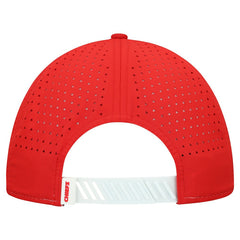 Kansas City Chiefs New Era Established Patch 9SEVENTY Adjustable Hat - White/Red Hats