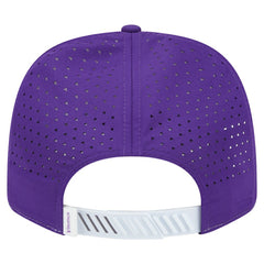 Minnesota Vikings New Era Established Patch 9SEVENTY Adjustable Hat - White/Purple Hats