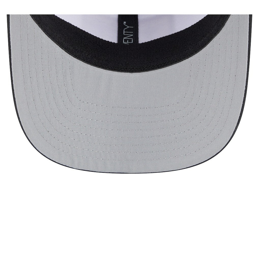 New Orleans Saints New Era Established Patch 9SEVENTY Adjustable Hat - White/Black Hats