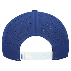 New York Giants New Era Established Patch 9SEVENTY Adjustable Hat - White/Royal Hats