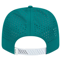 New York Jets New Era Established Patch 9SEVENTY Adjustable Hat - White/Green Hats