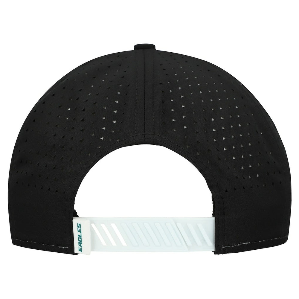 Philadelphia Eagles New Era Established Patch 9SEVENTY Adjustable Hat - White/Black Hats