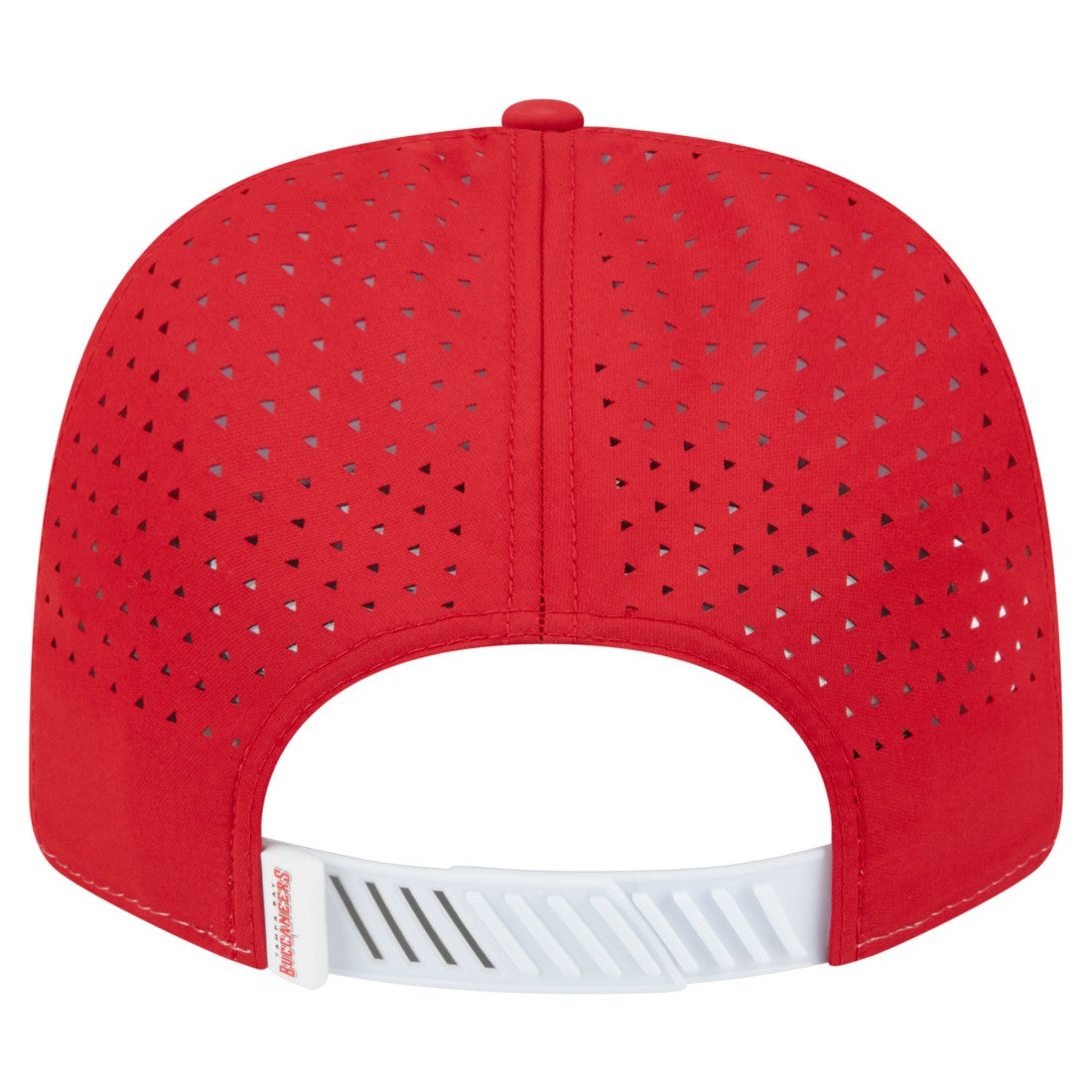 Tampa Bay Buccaneers New Era Established Patch 9SEVENTY Adjustable Hat - White/Red Hats