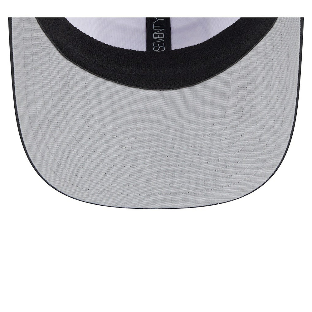 Baltimore Ravens New Era Established Patch 9SEVENTY Adjustable Hat - White/Black Hats
