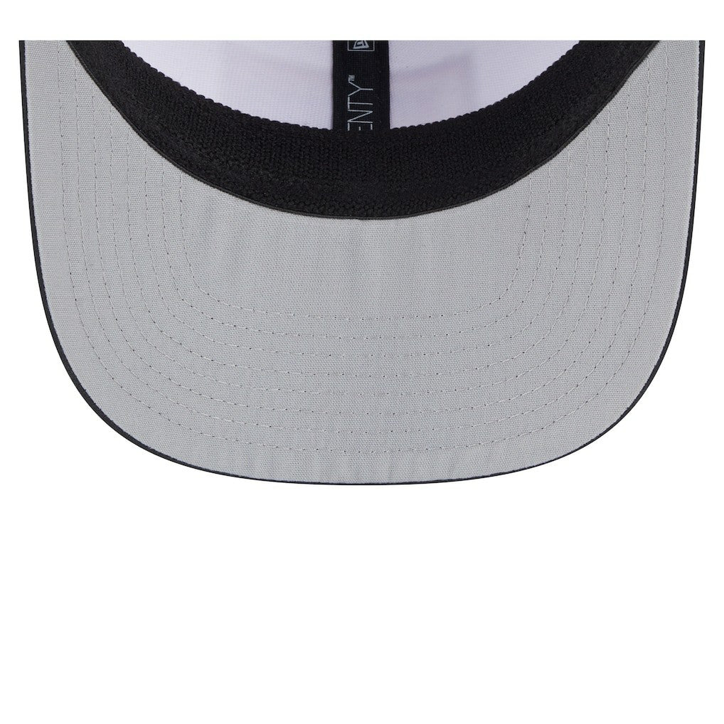 Cincinnati Bengals New Era Established Patch 9SEVENTY Adjustable Hat - White/Black Hats