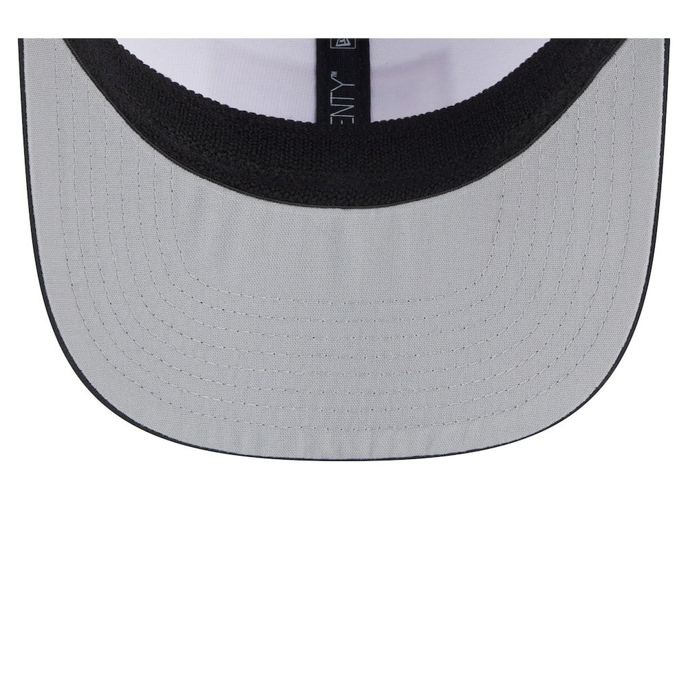 Cincinnati Bengals New Era Established Patch 9SEVENTY Adjustable Hat - White/Black Hats
