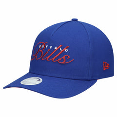 Buffalo Bills New Era Women's Metallic 9FORTY M-Crown A-Frame Adjustable Hat - Royal Hats